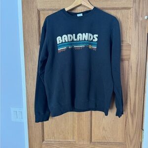 Badlands Black Sweater
